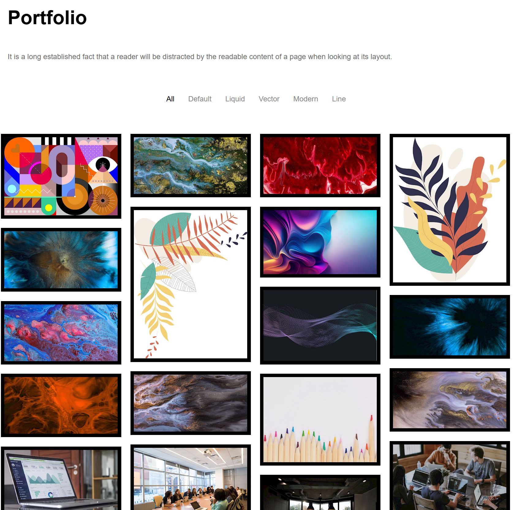 Portfolio Display