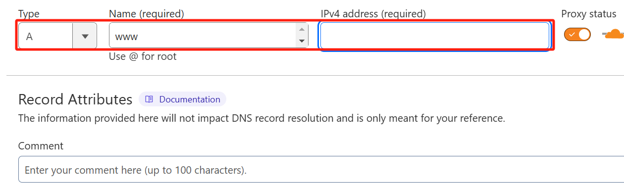 Pointing the New Domain