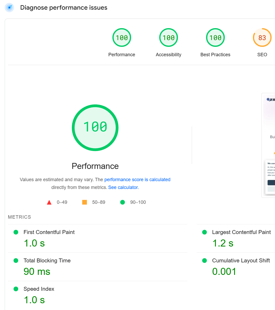 Using Google PageSpeed Insights to check website mobile device compatibility