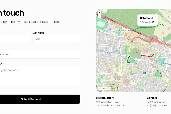 UniUI Website Starter screenshot 4