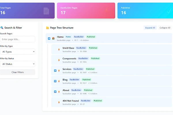 UniUI Website Starter screenshot 5