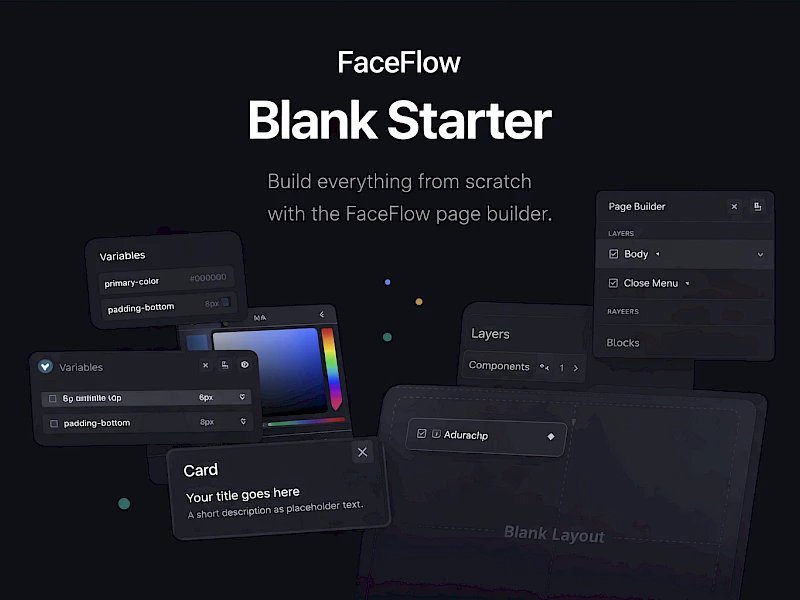 FaceFlow Blank Starter preview